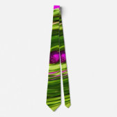 Allium Abstrakt Neck Tie Krawatte (Vorderseite)