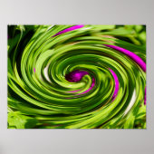 Allium Abstrakt Poster (Vorne)