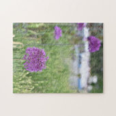 Allium Blume Stratford-Upon-Avon Warwickshire UK Puzzle (Horizontal)