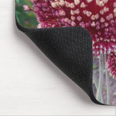 Allium blutende Zwiebel-Pflanze Mousepad (Ecke)