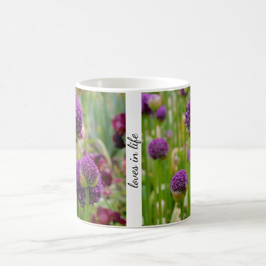 Allium Garden Blume Tasse (Mittel)