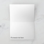 Allium Greeting Card Karte (Innenseite)