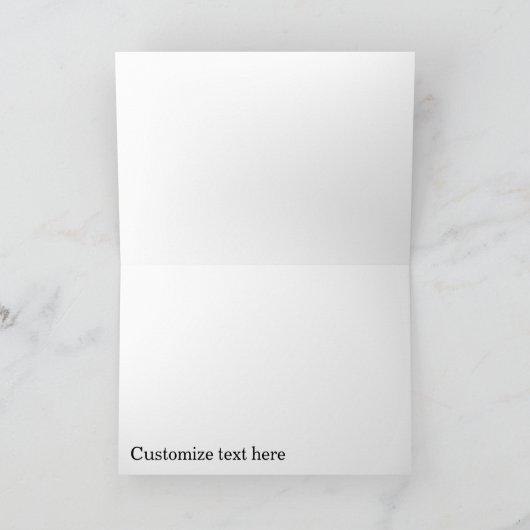 Allium Greeting Card Karte (Innenseite)