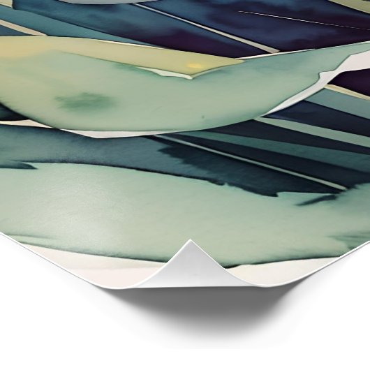 Allium Poster (Ecke)