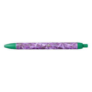 Allium Purple Flowers Green Trim Pen Kugelschreiber