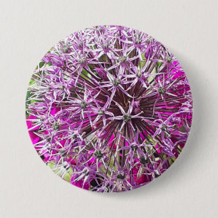 Allium & Summer Blume Button