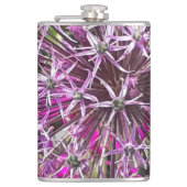 Allium & Summer Blume Flachmann (Vorderseite)