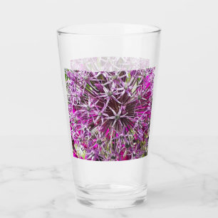 Allium & Summer Blume Glas