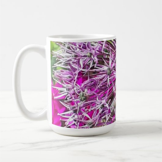 Allium & Summer Blume Kaffeetasse (Links)