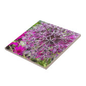 Allium & Summer Blume Keramik Tile Fliese (Seite)