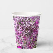 Allium & Summer Blume Pappbecher (Rückseite)