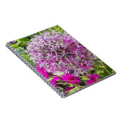 Allium & Summer Blume SpiralNotebook Notizblock (Rechte Seite)