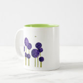 Alliums Bee Friendly Zweifarbige Tasse (Vorderseite Links)