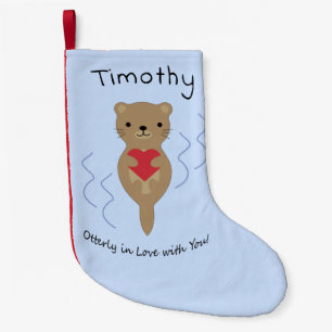Alljährlich in Liebe mit Ihnen Otter Kleiner Weihnachtsstrumpf