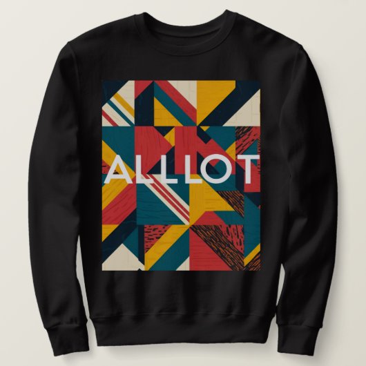 Alllot retro sweatshirt  (Design vorne)