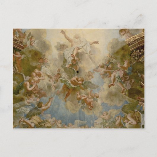 Allmächtiger Gott der Vater - Palast von Versaille Postkarte (Vorderseite)