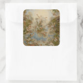 Allmächtiger Gott der Vater - Palast von Versaille Quadratischer Aufkleber (Tasche)