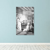 Allmächtiger Gott - Meine Mutter' Leinwanddruck (Insitu (Holzboden))