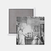 Allmächtiger Gott - Meine Mutter' Magnet (Vorderseite/Rückseite)