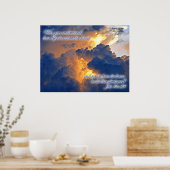 Allmächtiger Gott Poster (Küche)