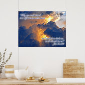 Allmächtiger Gott Poster (Küche)
