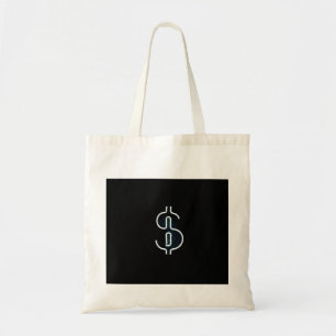Allmächtiger Neon Dollar Tragetasche