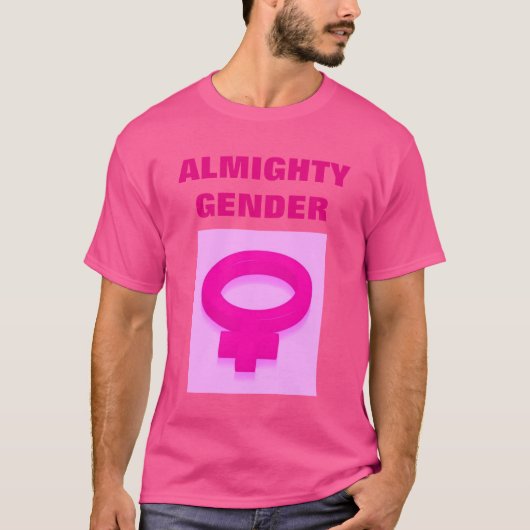 ALLMÄCHTIGES GESCHLECHT T-Shirt (Vorderseite)