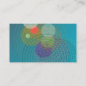 Allmählich spürbare Wirkung Visitenkarte (Rückseite)