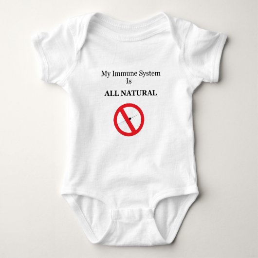 ALLNATURAL BABY STRAMPLER (Vorderseite)