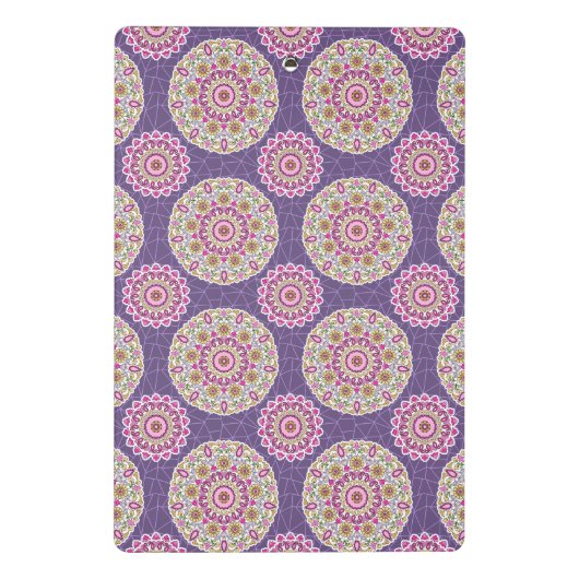 Allobermuster Mini Klemmbrett (Rückseite)