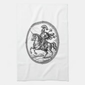 Alloces Der Feueratmende Marshal Geschirrtuch (Vertikal)