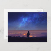 Allone Postkarte (Vorne/Hinten)