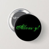 Allons-y! Button (Vorne & Hinten)