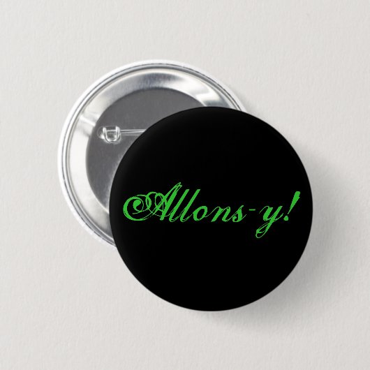 Allons-y! Button (Vorne & Hinten)