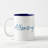 Allons-y Zweifarbige Tasse (Links)