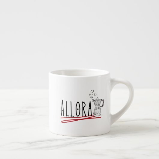 Allora und Moka Espresso Maker Espressotasse (Rechts)