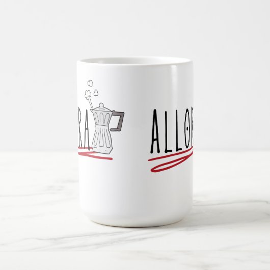 Allora und Moka Espresso Maker Kaffeetasse (Mittel)