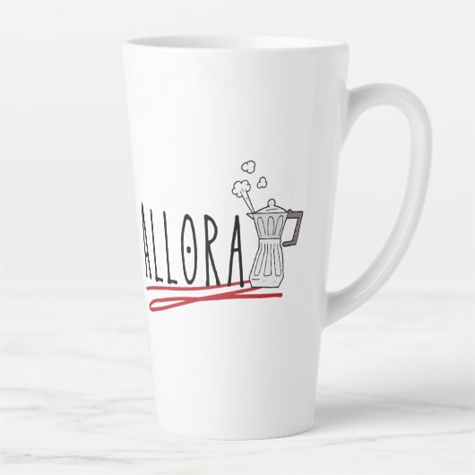 Allora und Moka Espresso Maker Milchtasse (Rechts)