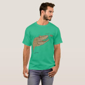 Allosaurus Boop T-Shirt Vorderdesign (Vorne ganz)