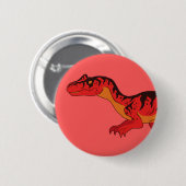 Allosaurus Button (Vorne & Hinten)