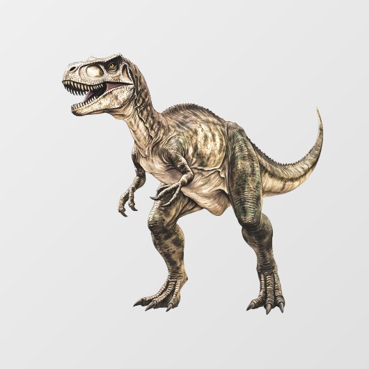 Allosaurus fensteraufkleber (Blatt)