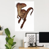Allosaurus fragilis poster (Heimbüro)