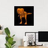 Allosaurus halloweenis poster (Heimbüro)