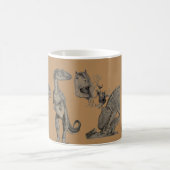 Allosaurus Ihre innere Dinosaurier-Tasse Greg Paul Kaffeetasse (Mittel)