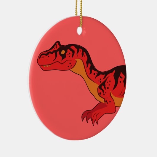 Allosaurus Keramikornament (Rechts)