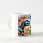 Allosaurus Majesty 100724AREF112 - Watercolor Kaffeetasse (Vorderseite Links)
