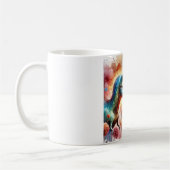 Allosaurus Majesty 100724AREF112 - Watercolor Kaffeetasse (Links)