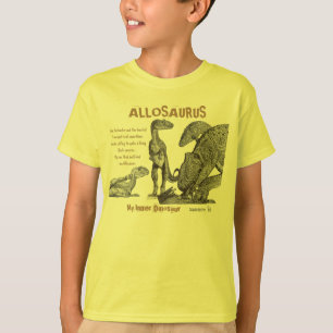 Allosaurus mein innerer Dinosaurier scherzt Shirt