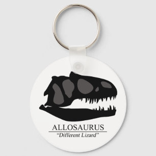 Allosaurus-Schädel Schlüsselanhänger
