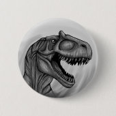 Allosaurus Sketch Button (Vorderseite)